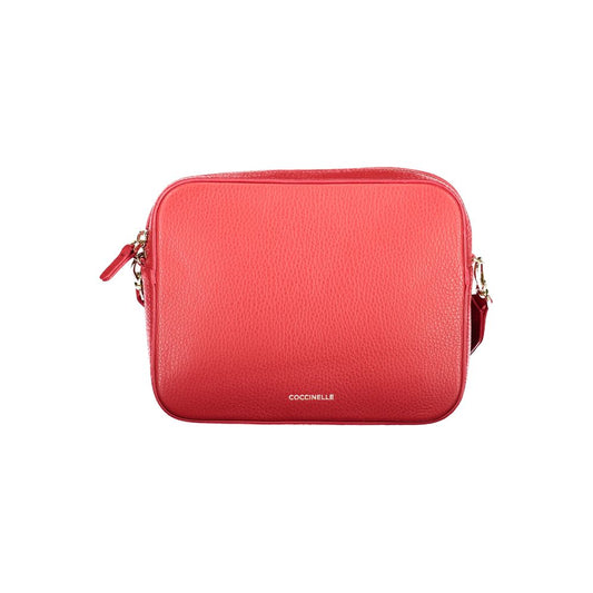 Coccinelle Rosso Leather Women Handbag Coccinelle
