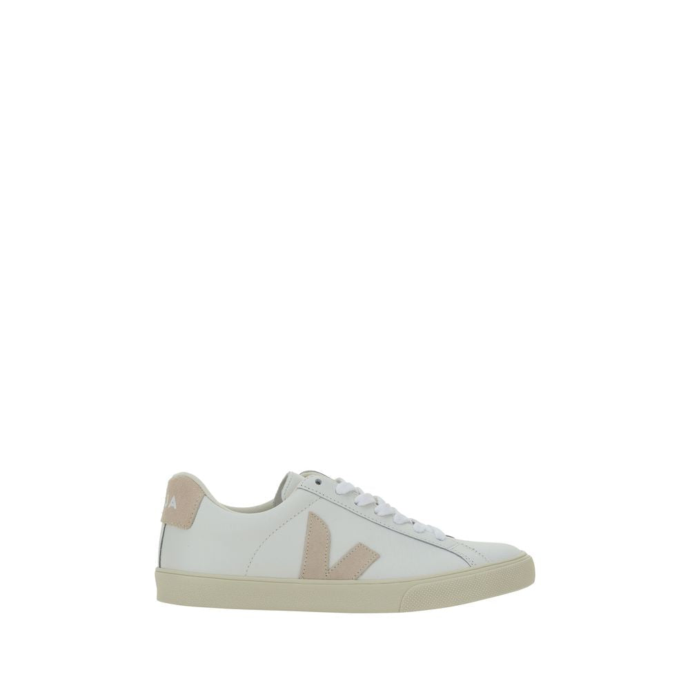 Veja White Calf Leather Bos Taurus Low Top Sneakers Veja