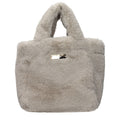 Herno Gray Fur Handbag Herno