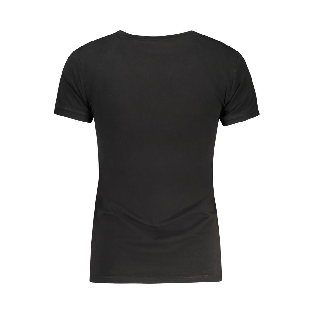 Guess Jeans Black Cotton Women's T-Shirt Guess Jeans