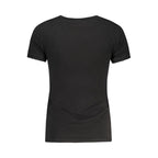 Guess Jeans Black Cotton Women's T-Shirt Guess Jeans