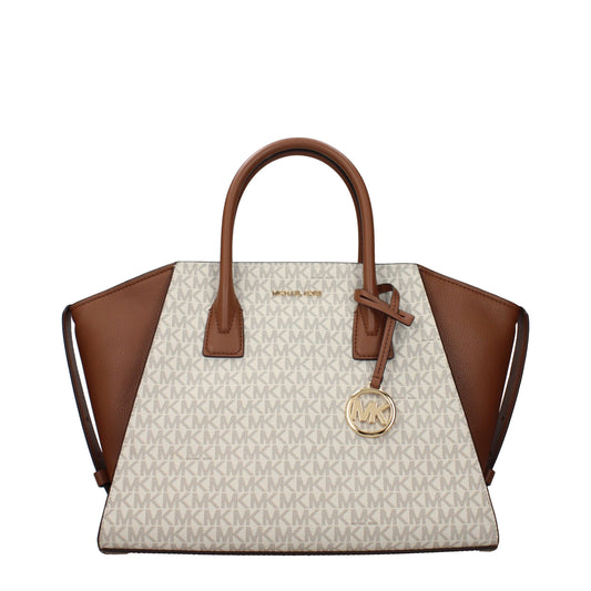 Michael Kors Beige Fabric Handbag Michael Kors