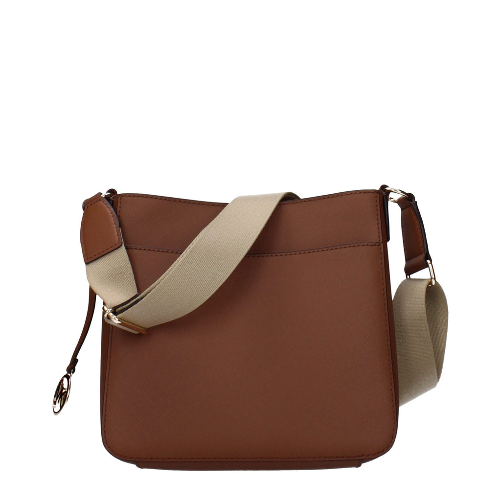 Michael Kors Brown Leather Shoulder Bag Michael Kors