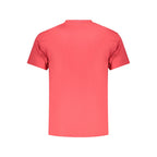 Vans Rosso cotton men's T-shirt featuring a red color and classic crew neck design, casual and comfortable everyday wear.