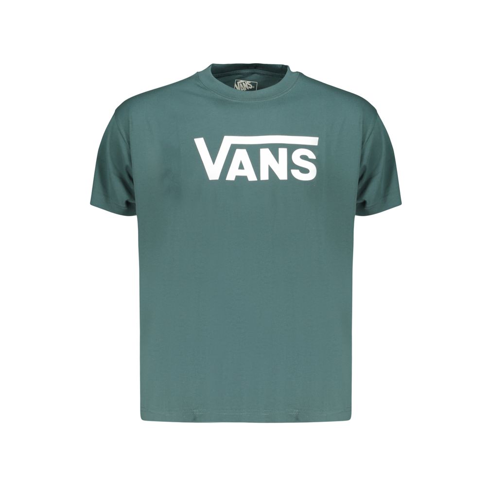 Vans Verde cotton men's T-shirt with a crew neck and short sleeves, featuring a casual fit and classic Vans branding.