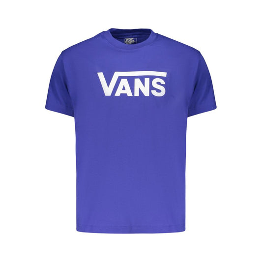 Vans Blue Cotton Men's T-Shirt Vans