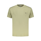 Vans men's blue cotton sweatshirt with crewneck and long sleeves, casual style, shown on a plain background.