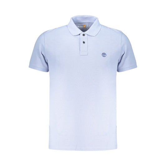 Timberland Azzurro Cotton Men Polo Shirt Timberland