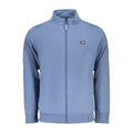 Norway 1963 blue cotton men's sweatshirt with round neckline and long sleeves, casual style and comfortable fit.