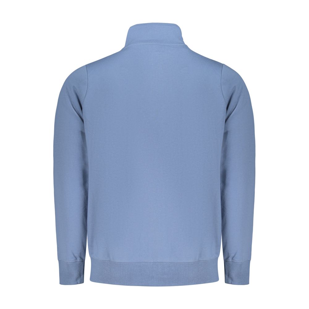 Norway 1963 blue cotton men's sweatshirt featuring a classic crewneck and comfortable fit, displayed on a plain background.