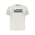 Vans Bianco cotton men's T-shirt with crew neckline and short sleeves, featuring a simple, clean design.