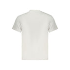 Vans Bianco cotton men's T-shirt with a classic crew neck and short sleeves, featuring a simple, clean design.