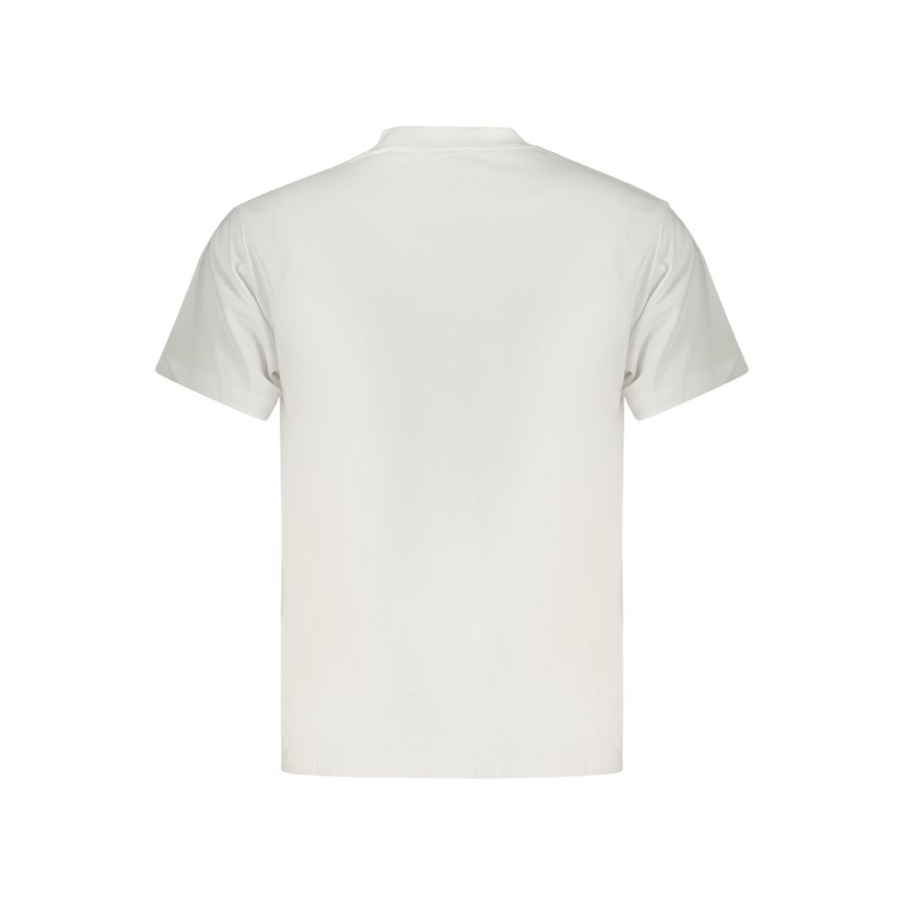 Vans Bianco cotton men's T-shirt with a classic crew neck and short sleeves, featuring a simple, clean design.