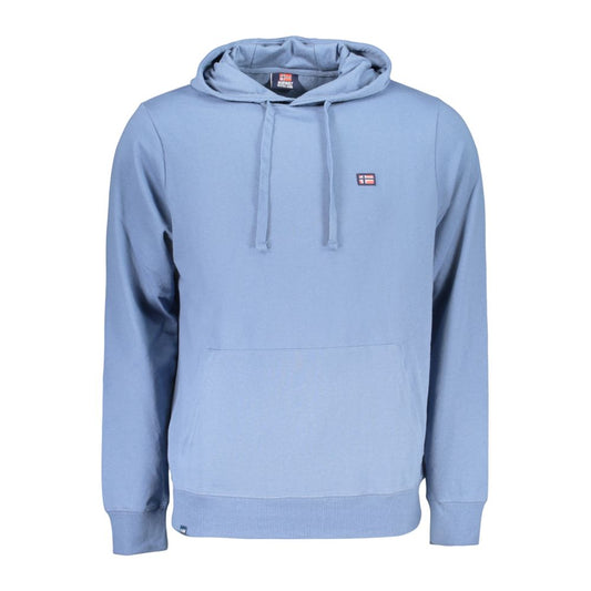 Norway 1963 Blue Cotton Men's Hoodie Norway 1963