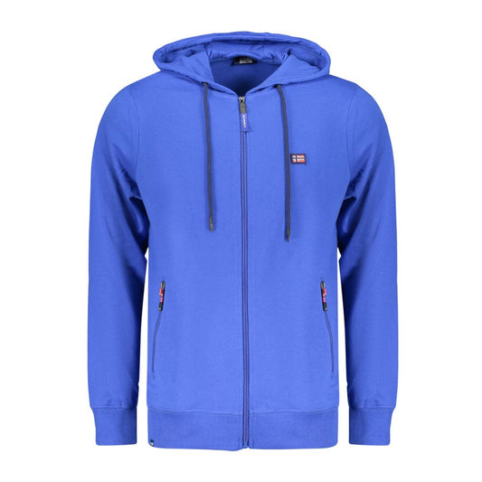 Norway 1963 Blue Cotton Men's Hoodie Norway 1963