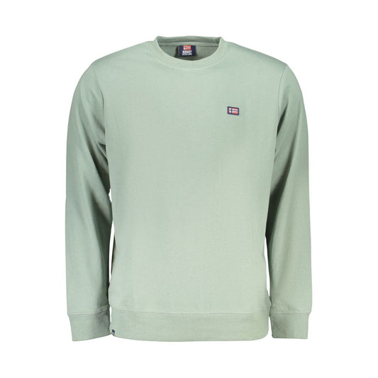 Norway 1963 Verde Cotton Men Sweatshirt Norway 1963