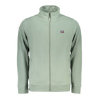 Norway 1963 Verde cotton men's sweatshirt with crew neck and long sleeves, casual style and comfortable fit.