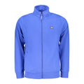 Norway 1963 blue cotton men's sweatshirt with a crew neck and long sleeves, featuring subtle branding details.