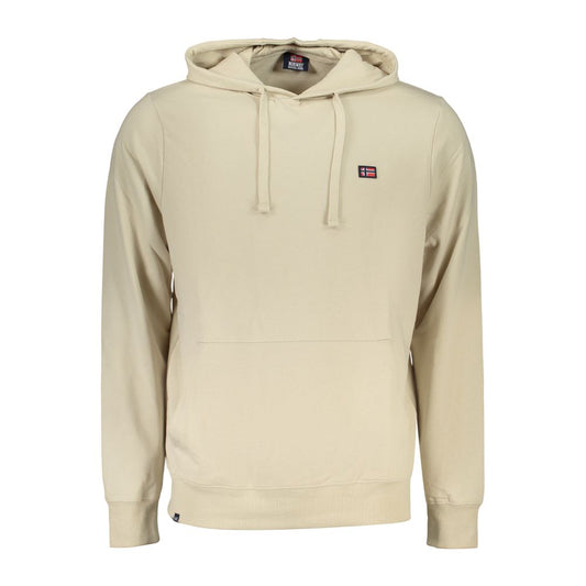 Norway 1963 Beige Cotton Men's Hooded Sweatshirt Norway 1963