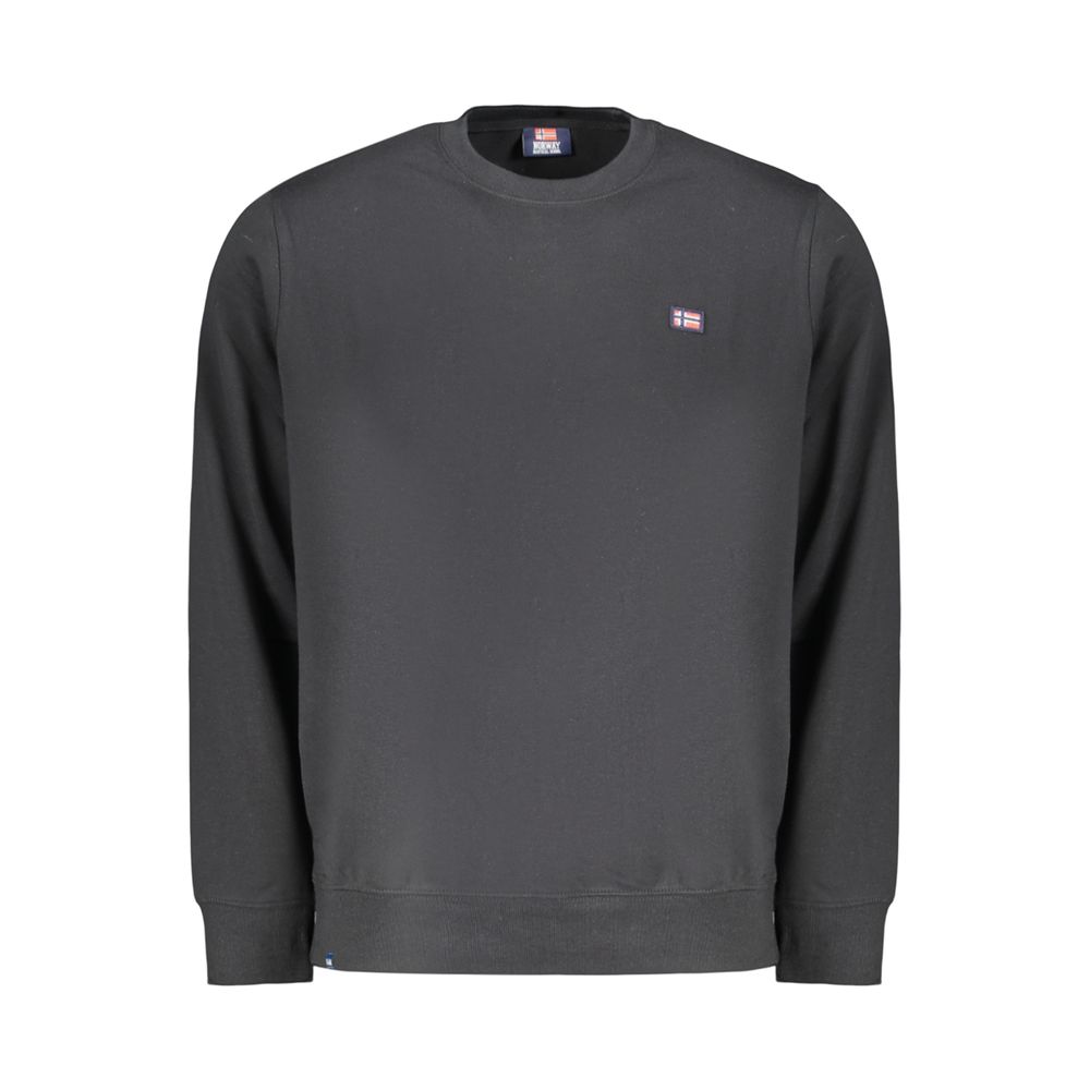 Norway 1963 Black Cotton Men Sweatshirt - Eljoys Fashion 