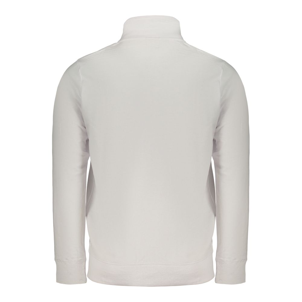 Norway 1963 Bianco cotton men's sweatshirt featuring a classic fit and soft fabric, shown on a plain background.