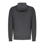 Norway 1963 black cotton men’s sweatshirt with round neckline and long sleeves, casual style and comfortable fit.