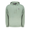 Norway 1963 Verde cotton men's sweatshirt with a relaxed fit, featuring a crew neck and long sleeves.