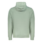 Norway 1963 Verde cotton men's sweatshirt showing a crew neck, long sleeves, and casual fit in a vibrant green color.