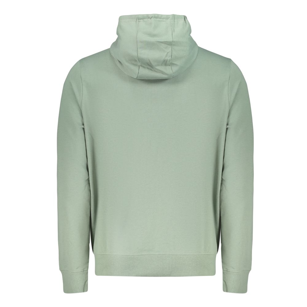 Norway 1963 Verde cotton men's sweatshirt showing a crew neck, long sleeves, and casual fit in a vibrant green color.