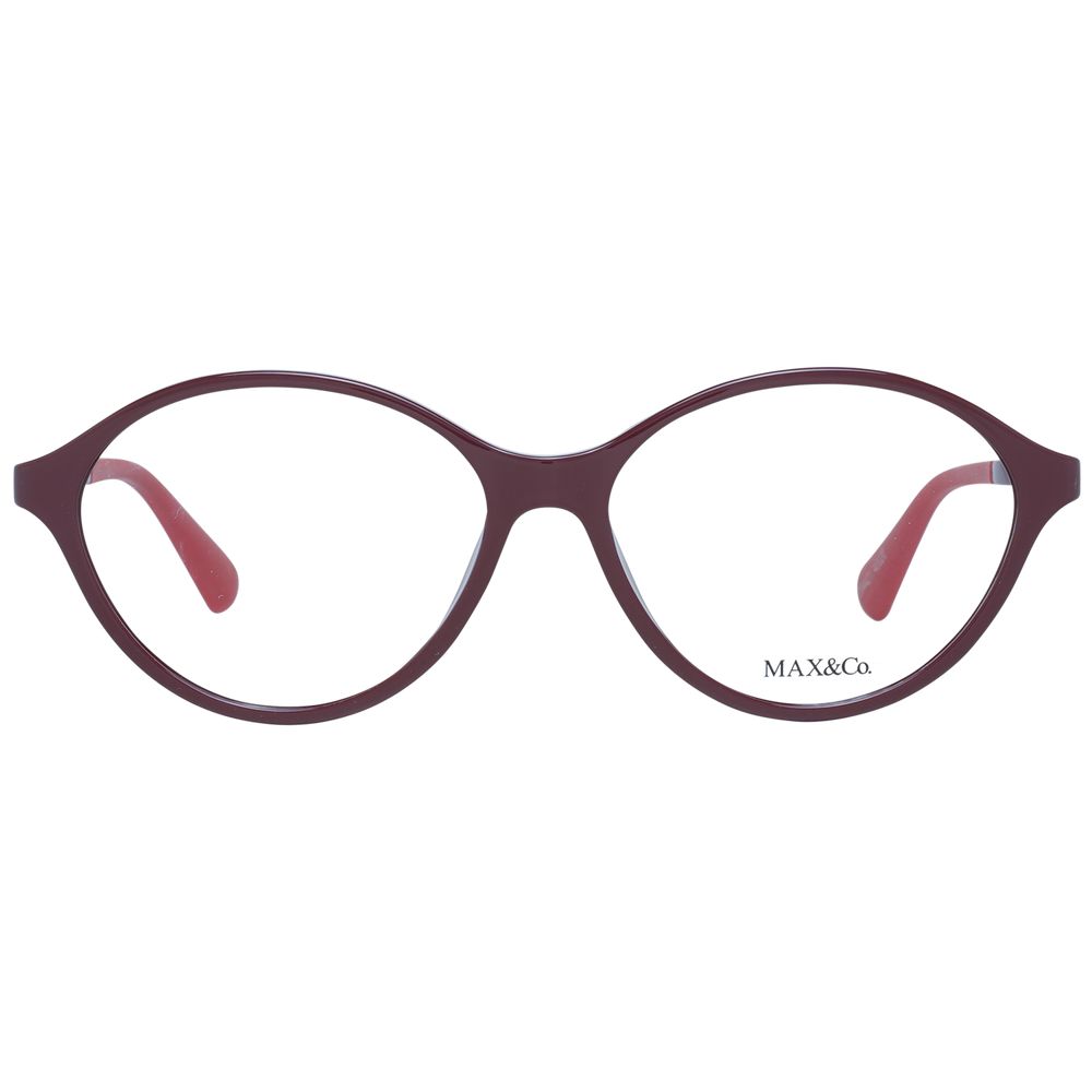 Max & Co Burgundy Plastic Glasses Frames Max & Co