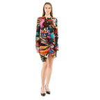 Moschino Multicolor Viscose Casual Dress - Eljoys Fashion 