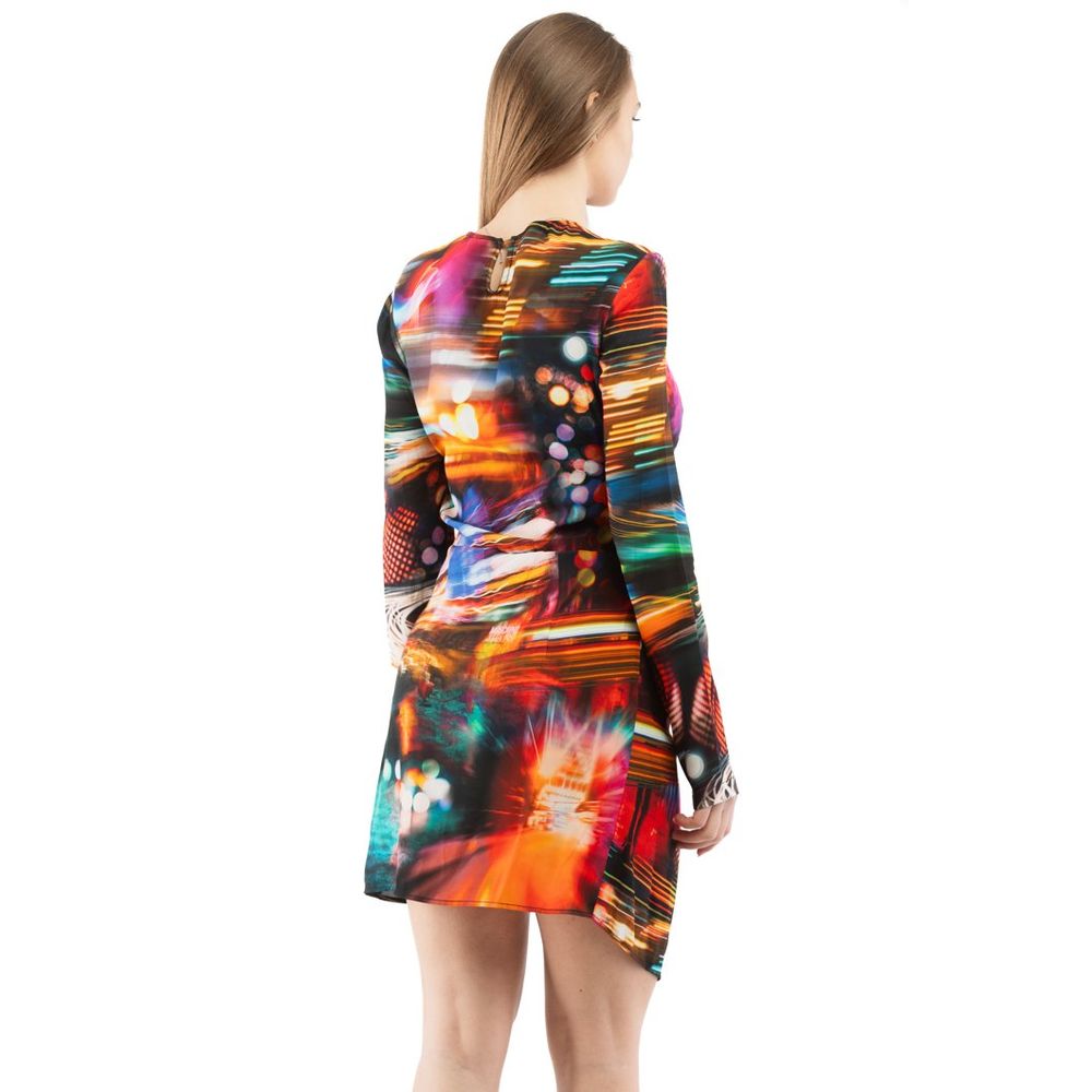 Moschino Multicolor Viscose Casual Dress - Eljoys Fashion 
