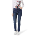 Gas Blue Cotton Slim Fit Jeans - Eljoys Fashion 