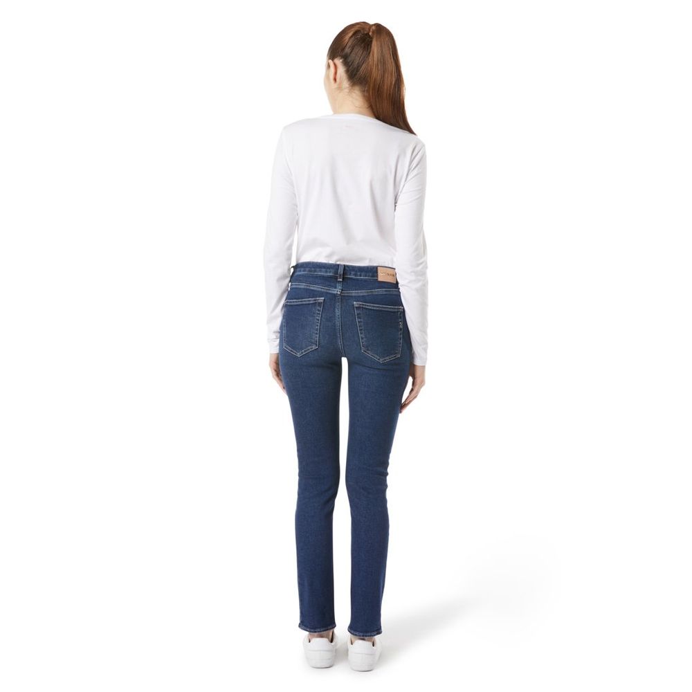Gas Blue Cotton Slim Fit Jeans - Eljoys Fashion 