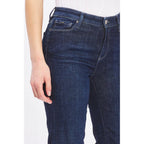 Gas Blue Cotton Flared Jeans - Eljoys Fashion 