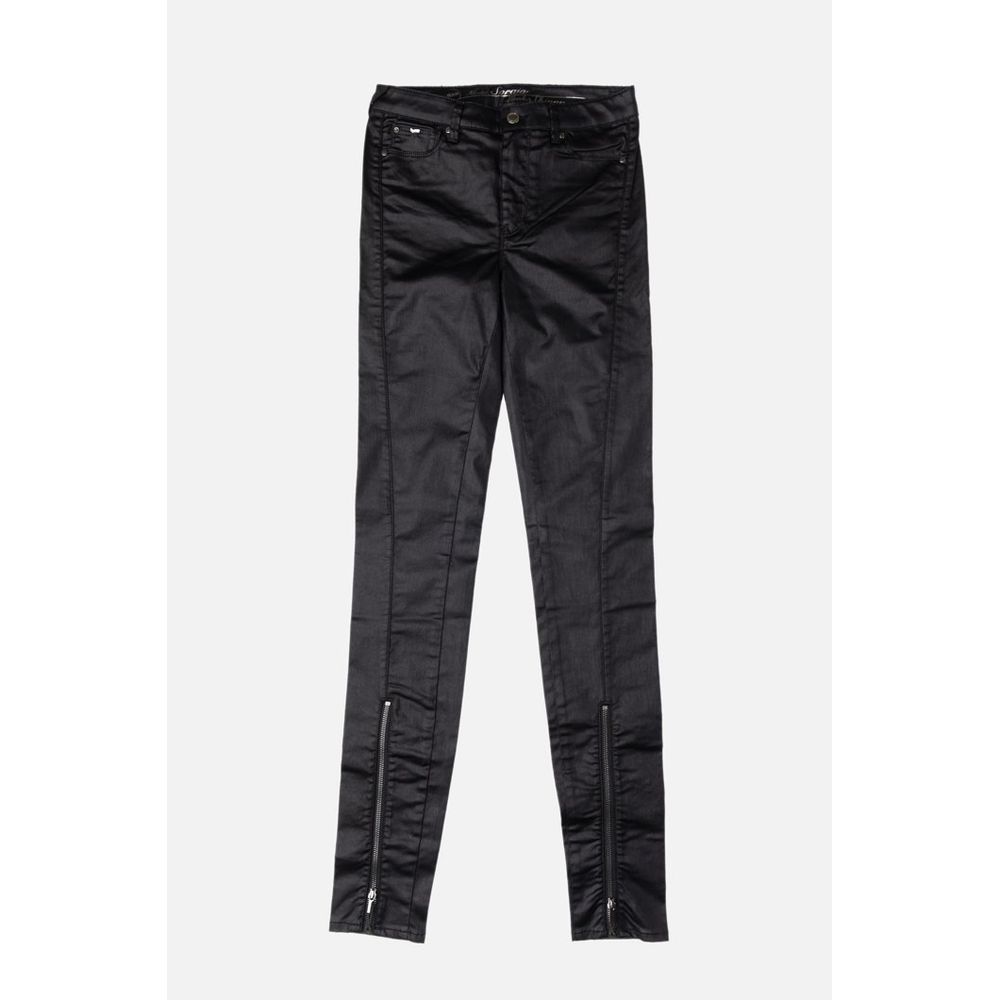 Gas Black Cotton Skinny Jeans - Eljoys Fashion 