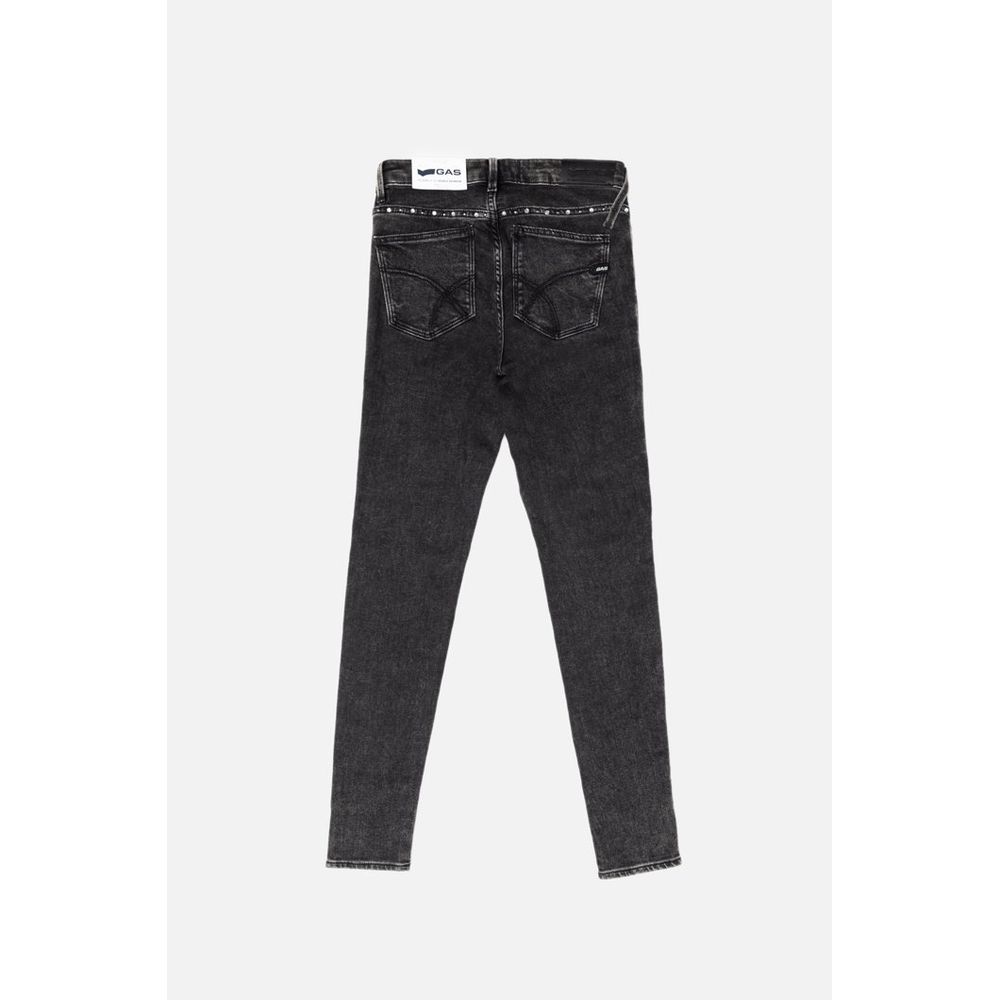 Gas Gray Cotton Skinny Jeans - Eljoys Fashion 