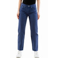 Moschino Blue Cotton Straight-Leg Jeans - Eljoys Fashion 