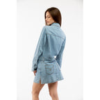 Moschino Multicolor Cotton Casual Dress - Eljoys Fashion 