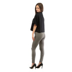 Patrizia Pepe Gray Viscose Skinny Pants
