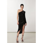 Patrizia Pepe Bicolor Polyester Tank Tops