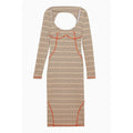 Patrizia Pepe Bicolor Nylon Casual Dress - Eljoys Fashion 