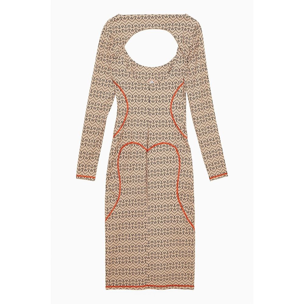 Patrizia Pepe Bicolor Nylon Casual Dress - Eljoys Fashion 