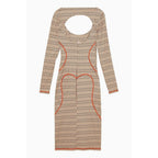 Patrizia Pepe Bicolor Nylon Casual Dress - Eljoys Fashion 