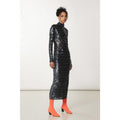 Patrizia Pepe Gold Polyamide Cocktail Dress - Eljoys Fashion 
