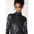 Patrizia Pepe Gold Polyamide Cocktail Dress - Eljoys Fashion 