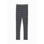 Patrizia Pepe Black Polyester Leggings - Eljoys Fashion 