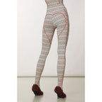 Patrizia Pepe Bicolor Polyamide Leggings