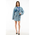 Moschino Multicolor Cotton Denim Jacket - Eljoys Fashion 