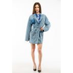 Moschino Multicolor Cotton Denim Jacket